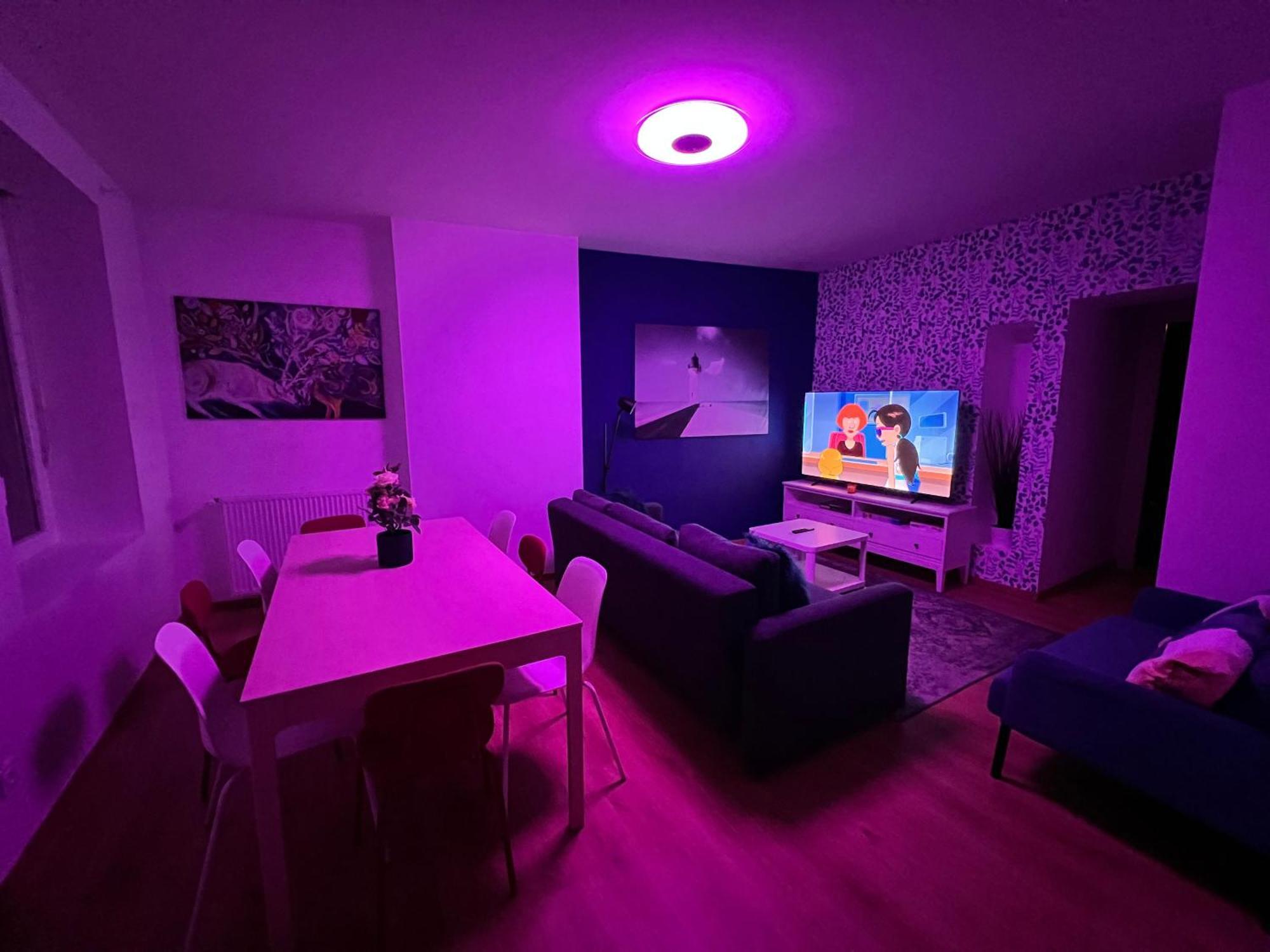 24 Chic & Cosy Grand Appart 88M2 Parking Gratuit Hypercentre Netflix Saint-Etienne  Extérieur photo
