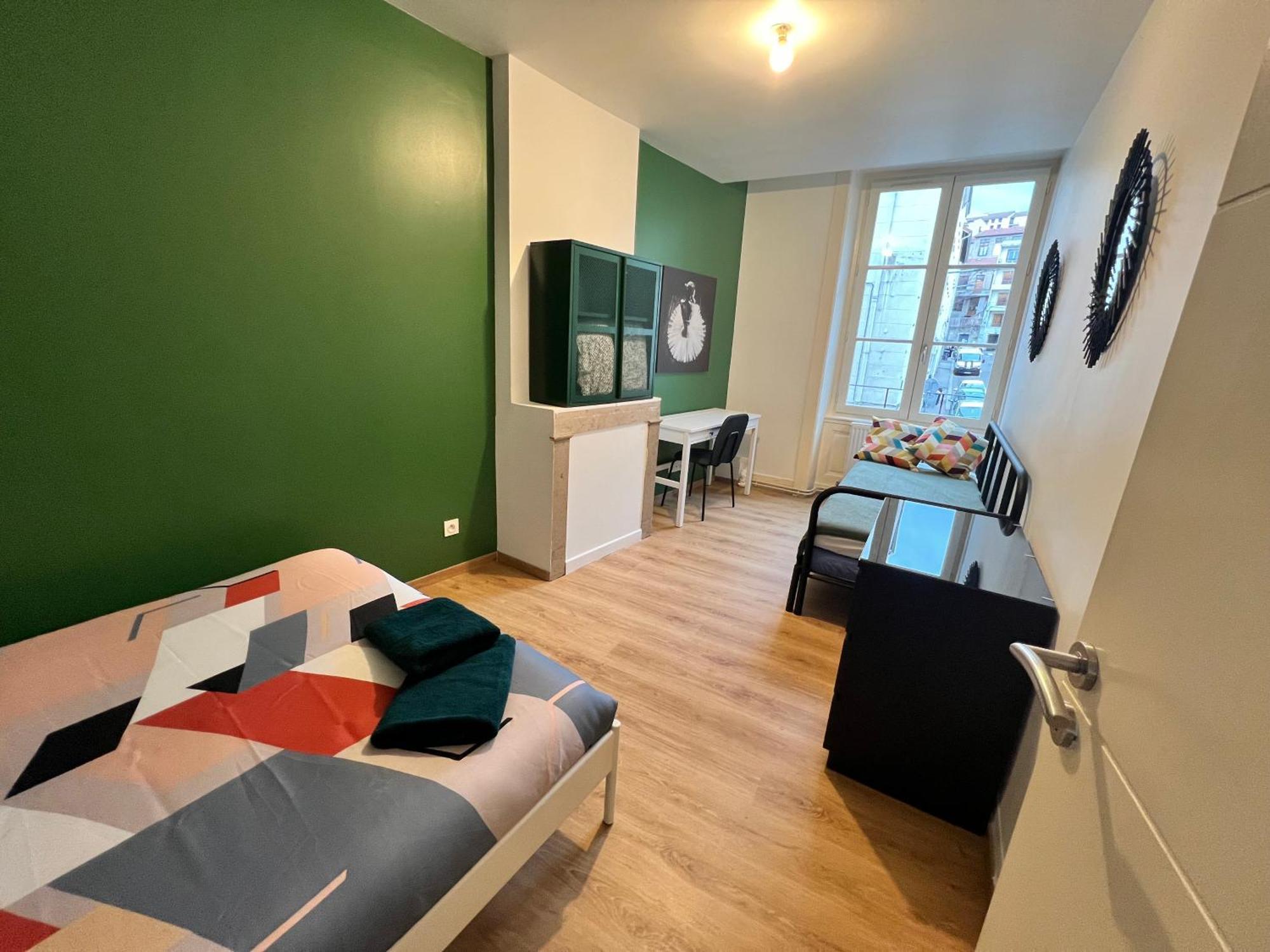 24 Chic & Cosy Grand Appart 88M2 Parking Gratuit Hypercentre Netflix Saint-Etienne  Extérieur photo